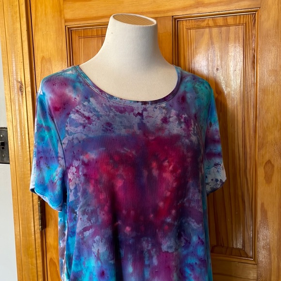 Tye dye tunic t-shirt - Picture 6 of 10